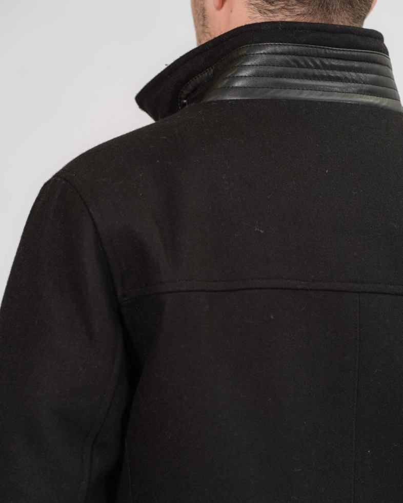 PALTON DE LANA CU CASMIR NEGRU 200217099031-1 06