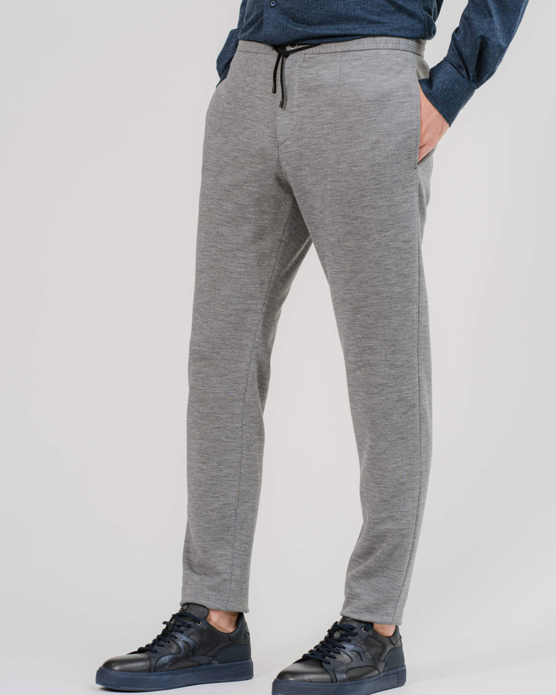 PANTALON TRICOTAT CULOAREA GRI 200204088273-3 05