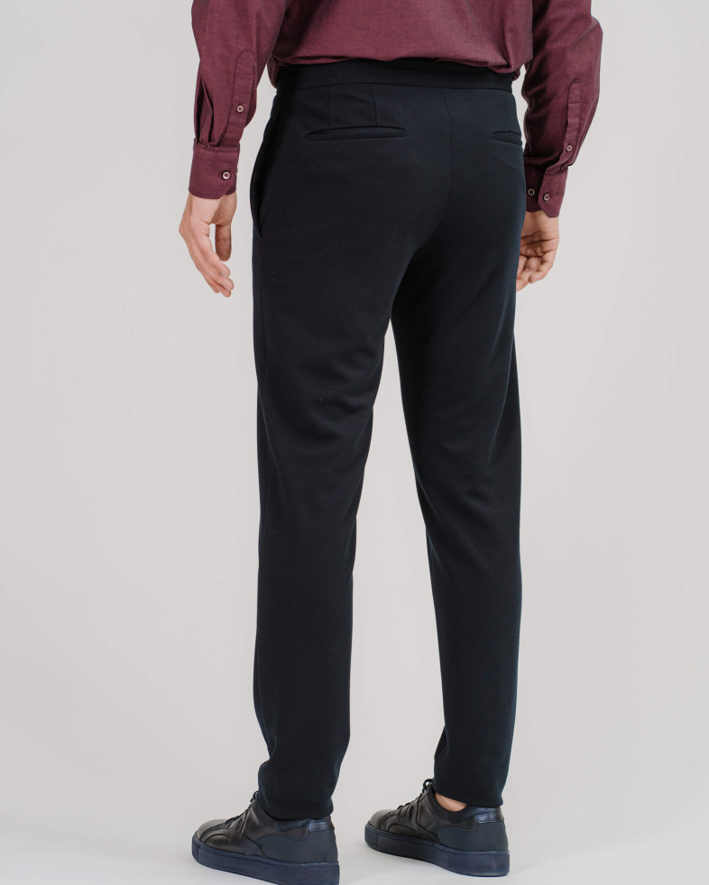 PANTALON CU SNUR CULOAREA ALBASTRU ANCHIS 200204088273-2 03