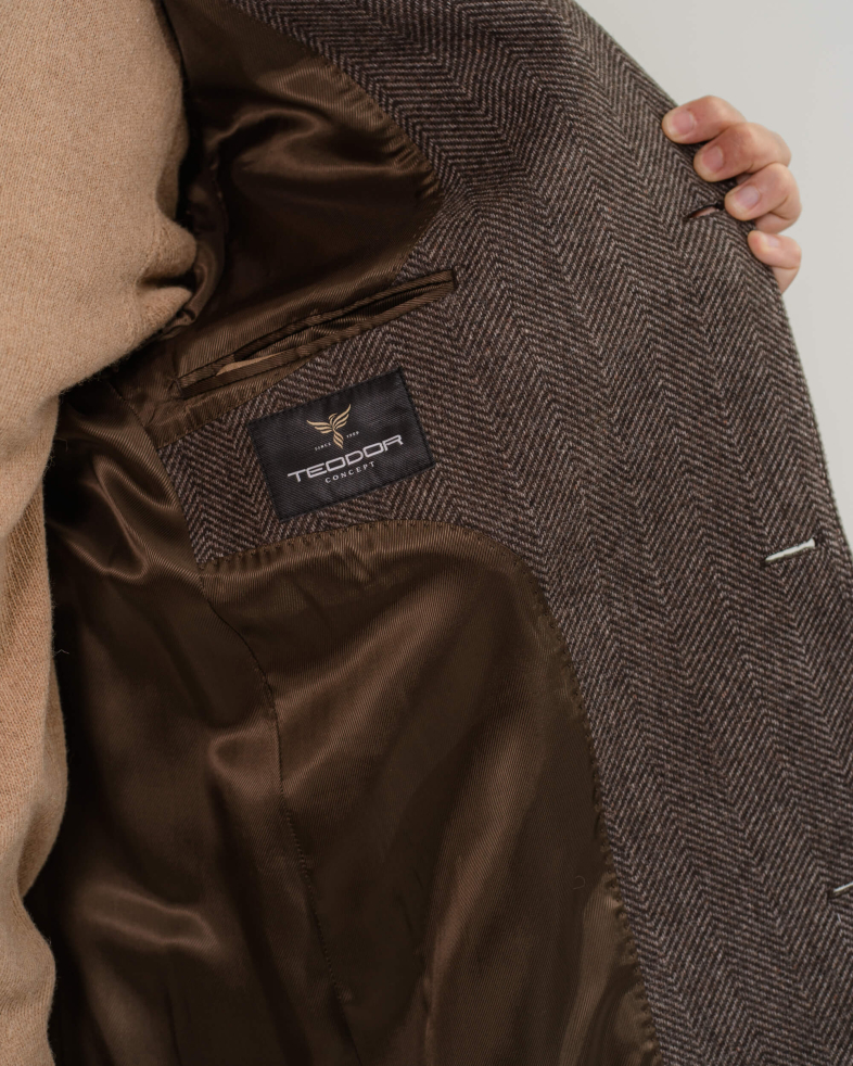 PALTON SLIM FIT MARO CU DESEN 200239099027-2 04