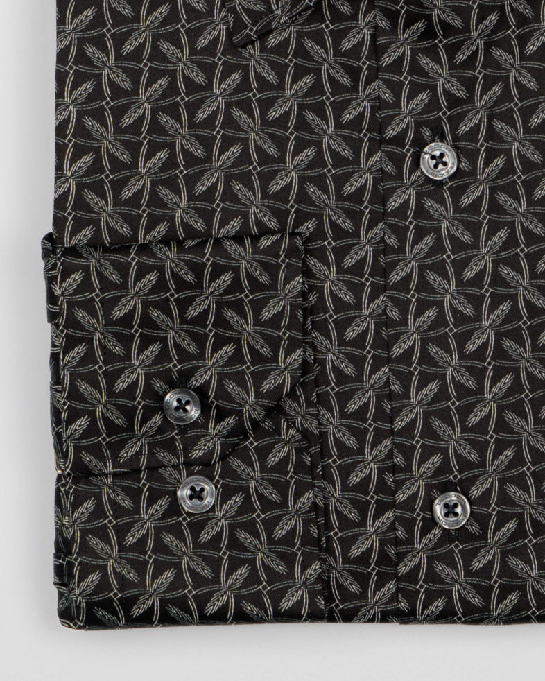 CAMASA SLIM NEAGRA PRINT FLORAL 210205044687-1 02