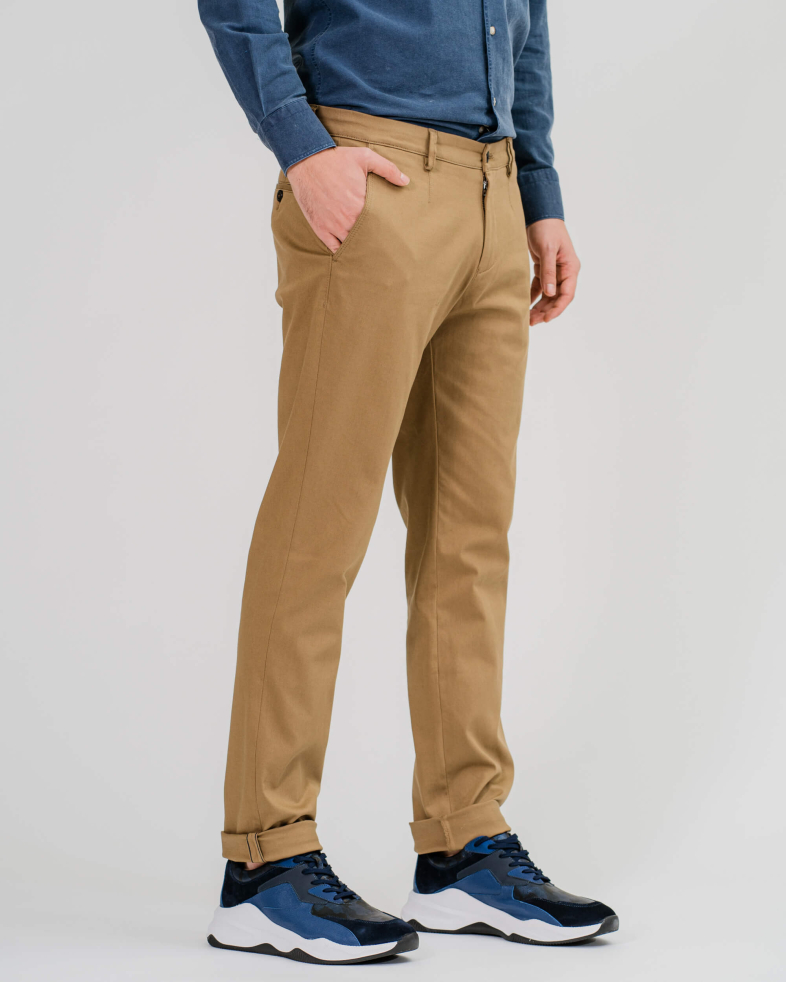 PANTALON DREPT CULOAREA MARO CAMEL 200213088260-4 05
