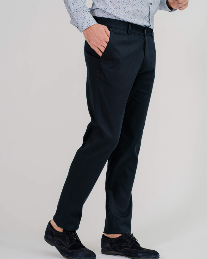 PANTALON DREPT CULOAREA ALBASTRU ANCHIS 200213088260-2 07