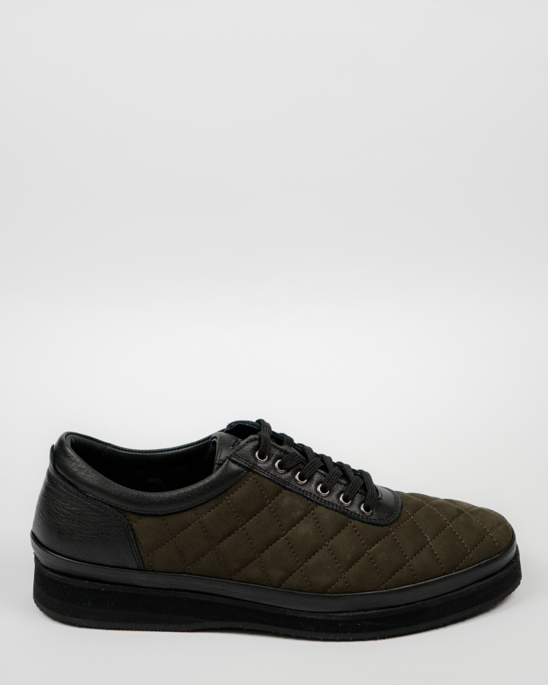 SNEAKERS VERDE PIELE INTOARSA 210222171986-3 01