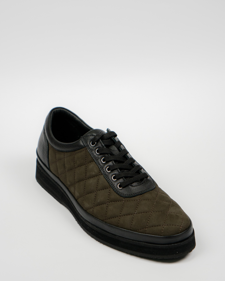 SNEAKERS VERDE PIELE INTOARSA 210222171986-3 02