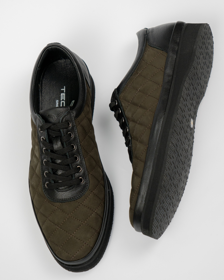 SNEAKERS VERDE PIELE INTOARSA 210222171986-3 04