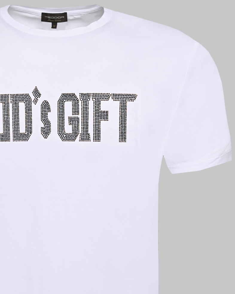 TRICOU ALB CU DESEN 240161131734-1 06