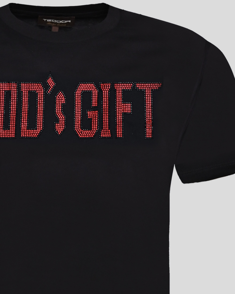 TRICOU NEGRU CU DESEN 240161131734-2 05