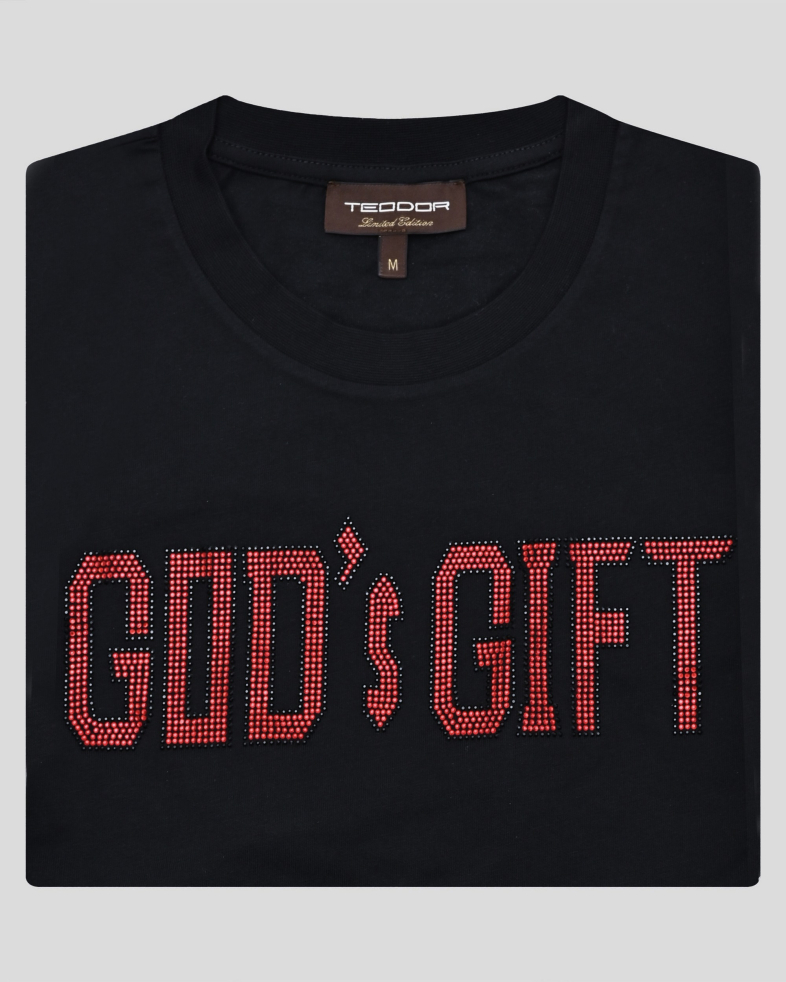 TRICOU NEGRU CU DESEN 240161131734-2 06