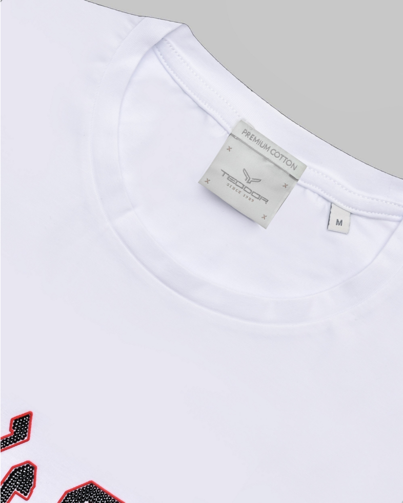 TRICOU ALB CU DESEN 240161131742-1 07