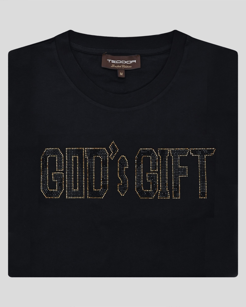 TRICOU NEGRU CU DESEN 240161131734-3 07