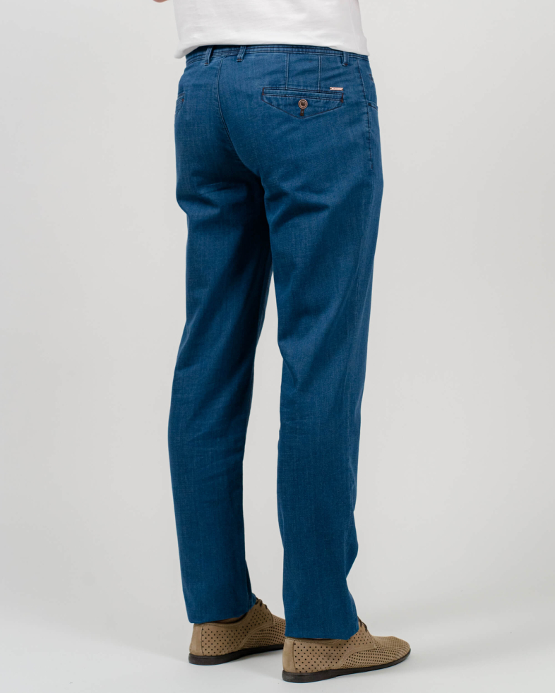 PANTALONI SLIM ALBASTRI 210113088275-4 04