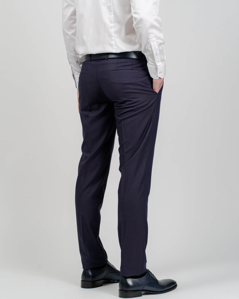 COSTUM STRUCTURAT SLIM DIN LĂNĂ FINĂ CU ELASTAN 190116011056-2 06