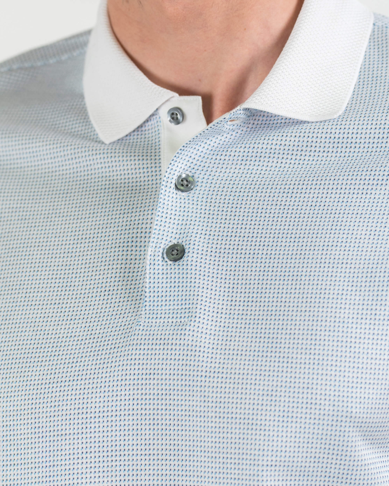 TRICOU POLO ALB PRINT GEOMETRIC 220110131566-1 06