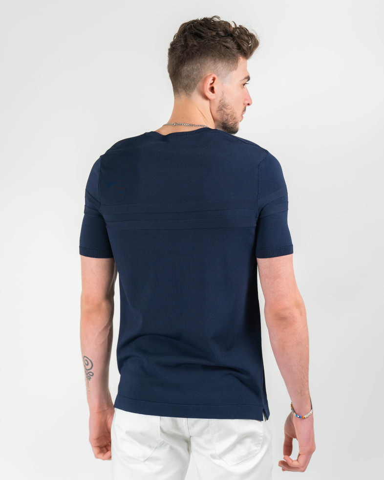 TRICOU BLEUMARIN PRINT GEOMETRIC 220116131540-3 08