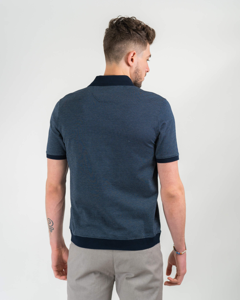 TRICOU POLO BLEUMARIN PRINT GEOMETRIC 220110131566-2 08