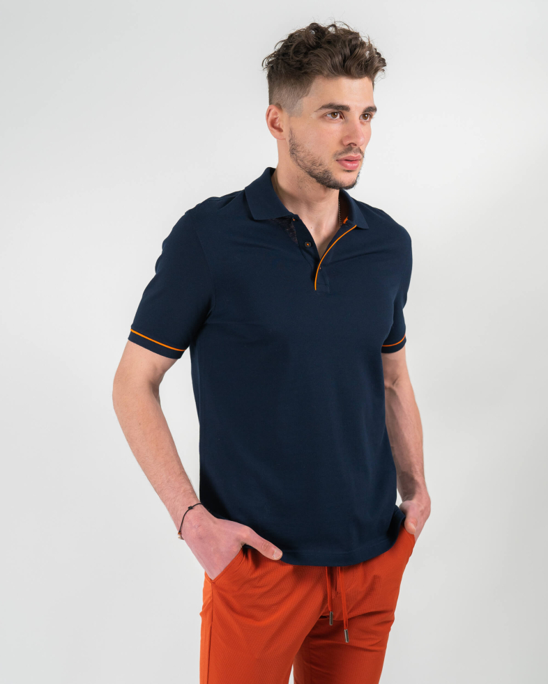 TRICOU POLO SLIM BLEUMARIN 220110131573-1 09