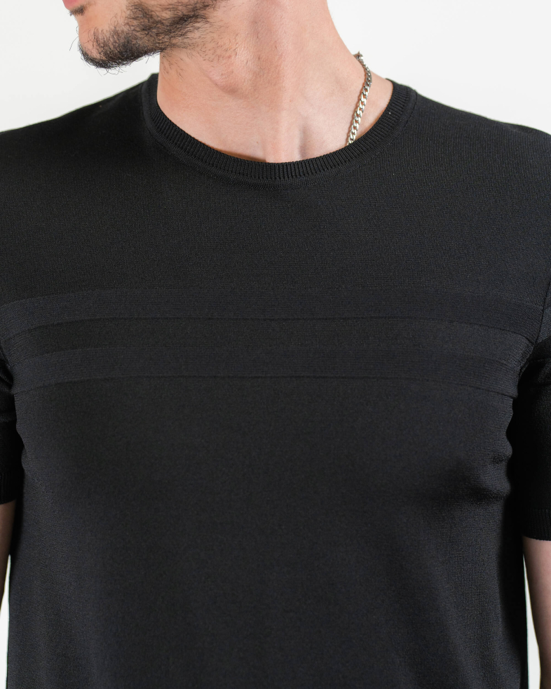 TRICOU NEGRU PRINT GEOMETRIC 220116131540-2 06