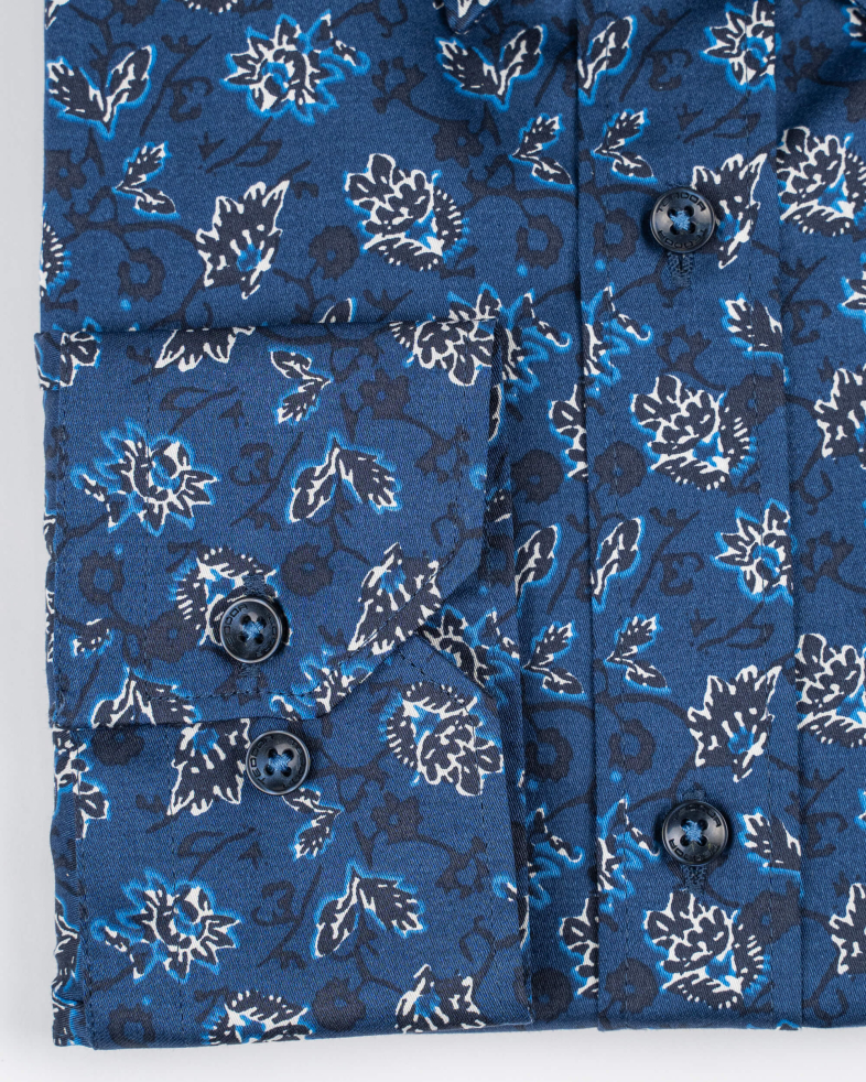 CAMASA SLIM ALBASTRA PRINT FLORAL 210105044628-1 06