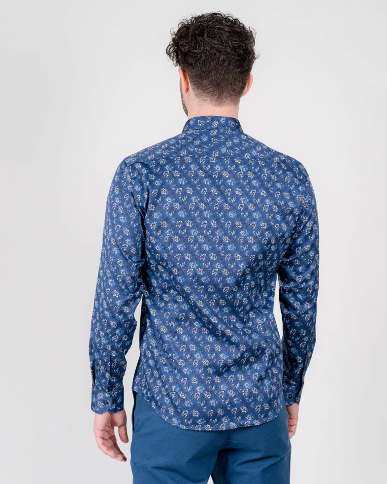 CAMASA SLIM ALBASTRA PRINT FLORAL 210105044628-1 04