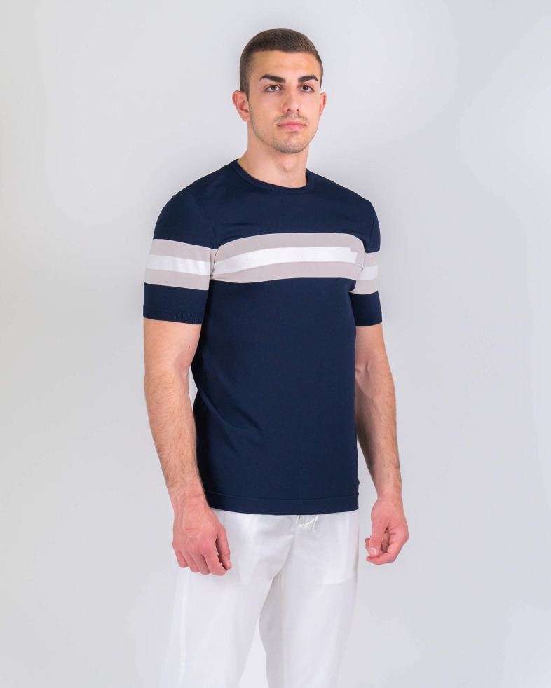 TRICOU BLEUMARIN PRINT GEOMETRIC 220116131535-2 05