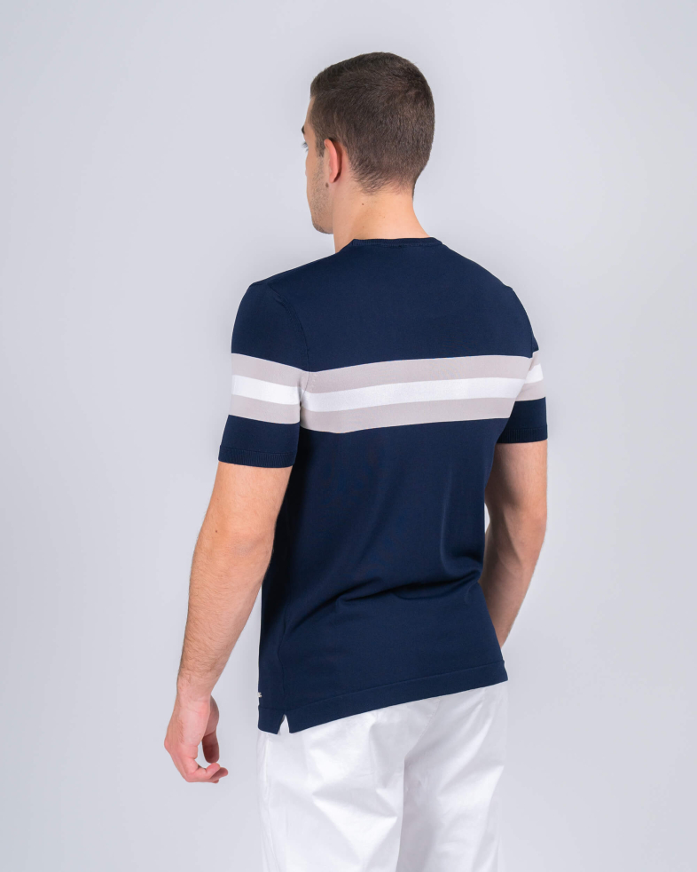 TRICOU BLEUMARIN PRINT GEOMETRIC 220116131535-2 08