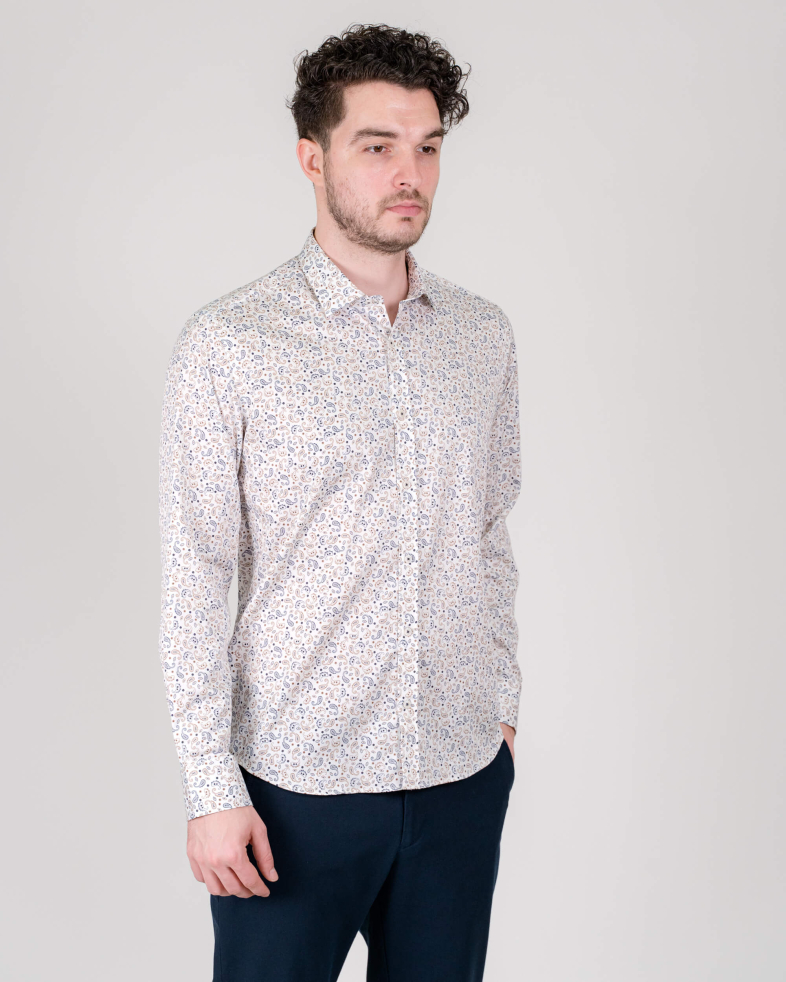 CAMASA SLIM BEJ PRINT GEOMETRIC 210105044626-3 08