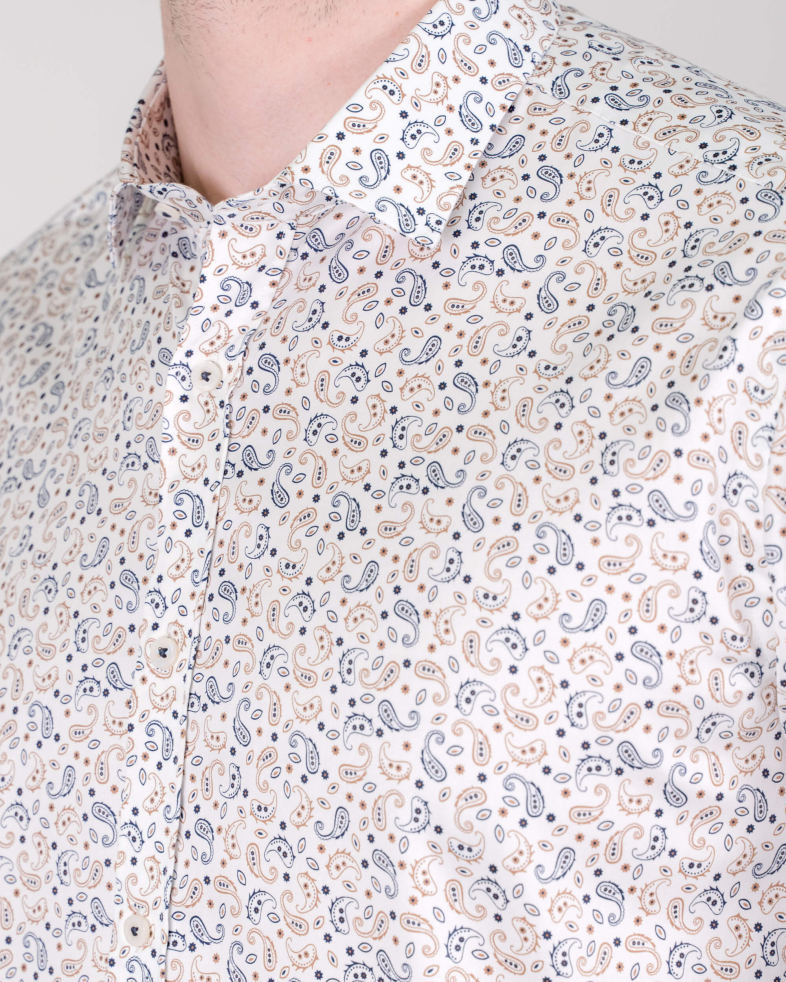 CAMASA SLIM BEJ PRINT GEOMETRIC 210105044626-3 02