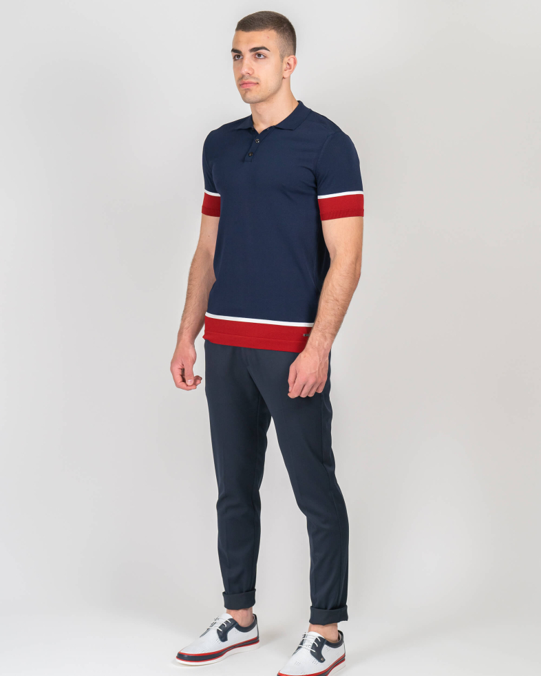 TRICOU POLO BLEUMARIN PRINT GEOMETRIC 220116131536-1 04