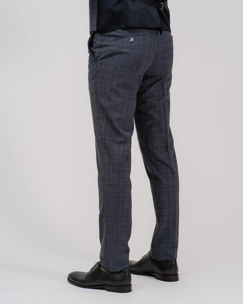 COSTUM SLIM GRI IN CAROURI 210116011083-1 010