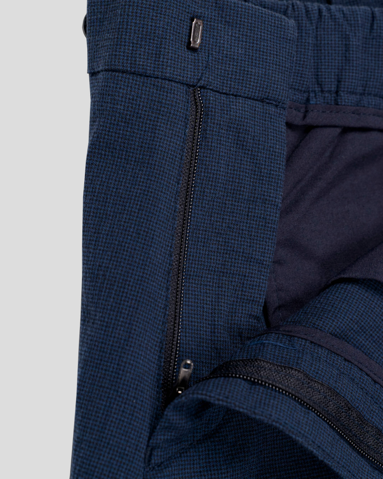 PANTALONI BLEUMARIN CU STRUCTURI 210113088286-1 02