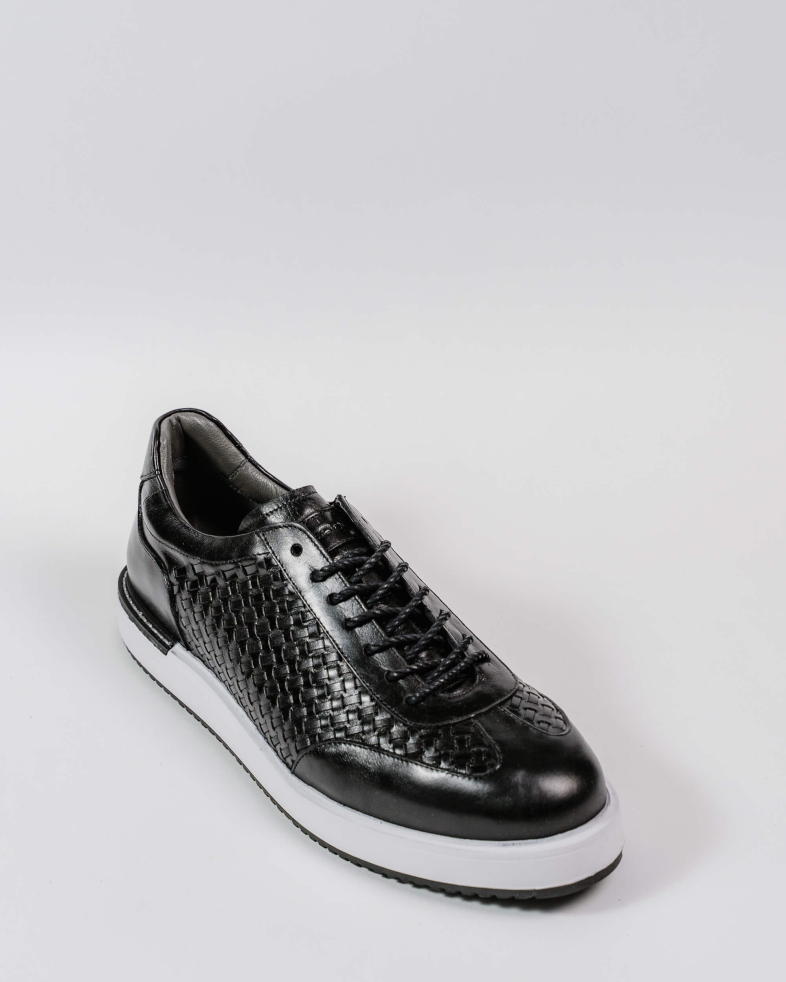 SNEAKERS NEGRI PIELE NATURALA 200146171903-1 02