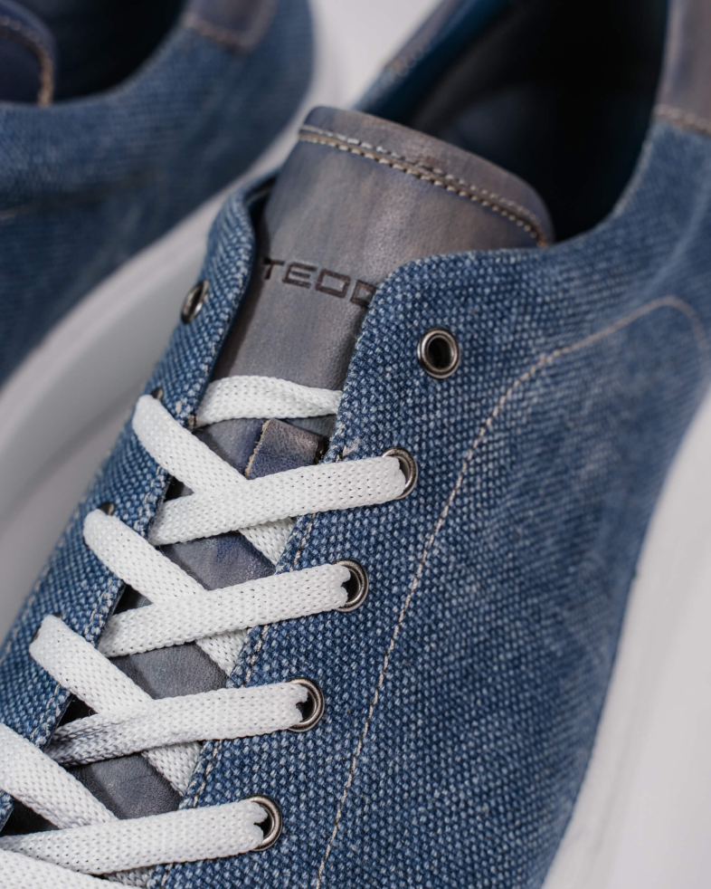 SNEAKERS ALBASTRI PIELE NATURALA SI TEXTIL 200146171902-1 04