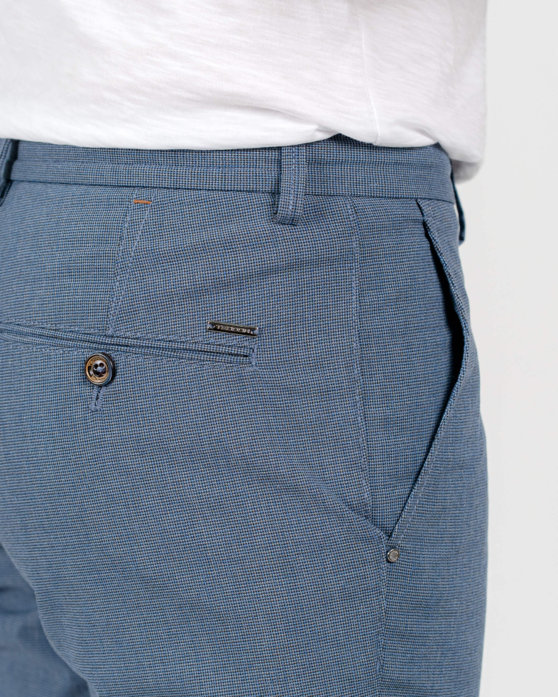 PANTALONI SLIM ALBASTRI 210113088285-2 04
