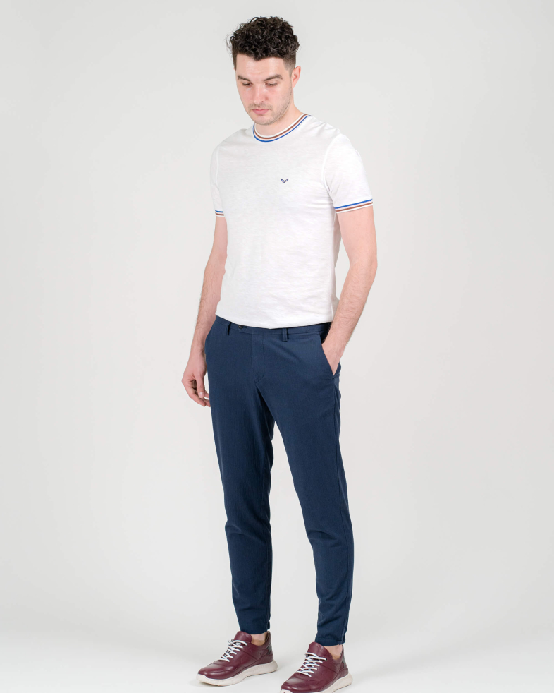 PANTALONI BLEUMARIN CU STRUCTURI 210113088286-1 04