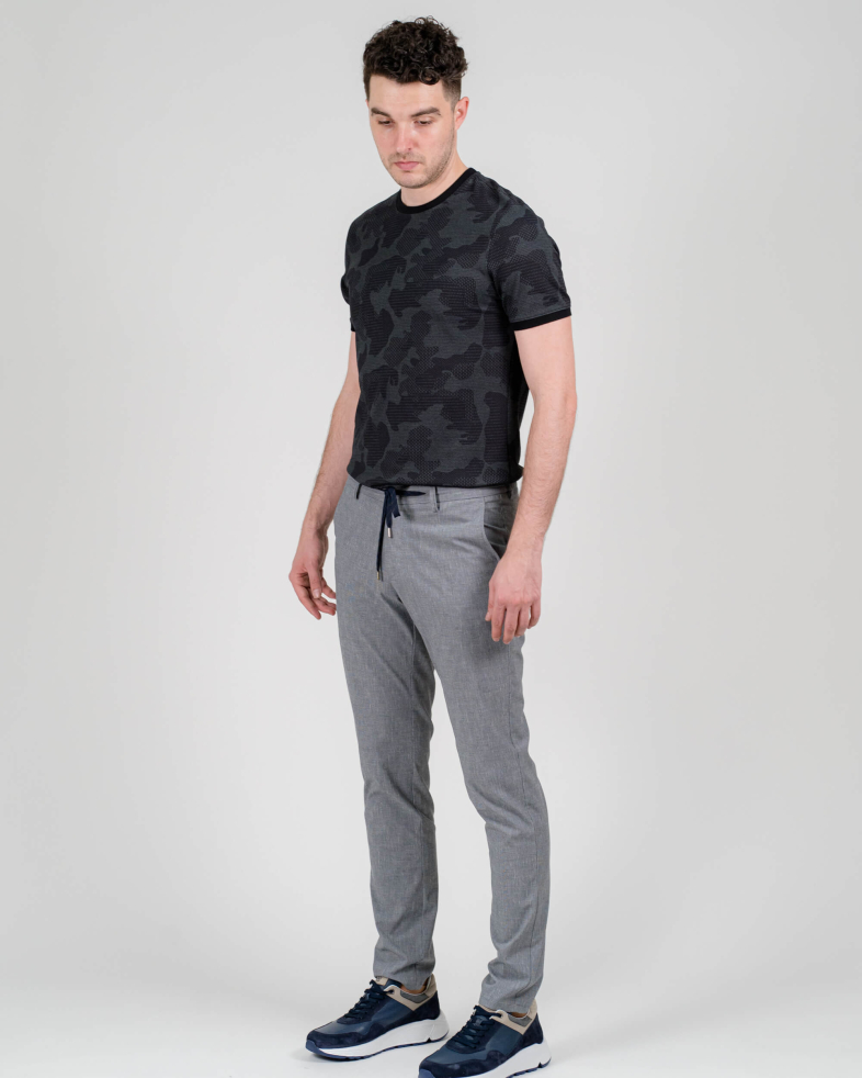 PANTALONI SLIM GRI 210113088285-3 01