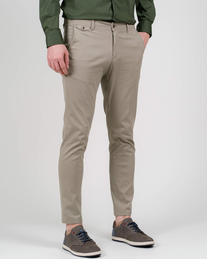 PANTALONI SLIM BEJ 210113088281-3 05