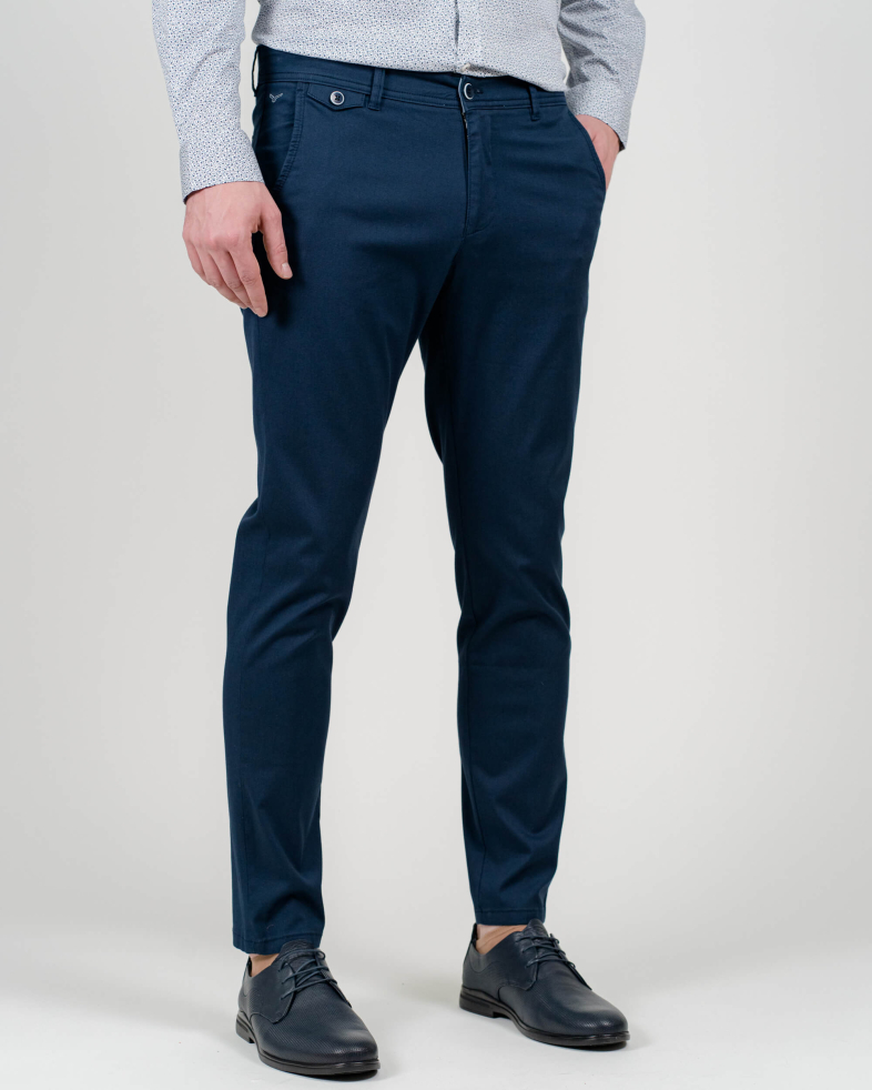PANTALONI BLEUMARIN CU STRUCTURI 210113088281-2 05