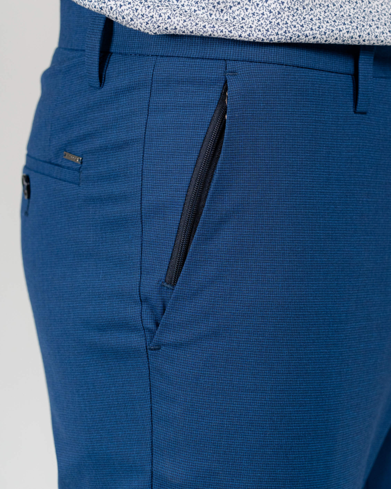 PANTALINI SLIM ALBASTRI IN CAROURI 210113088296-2 06