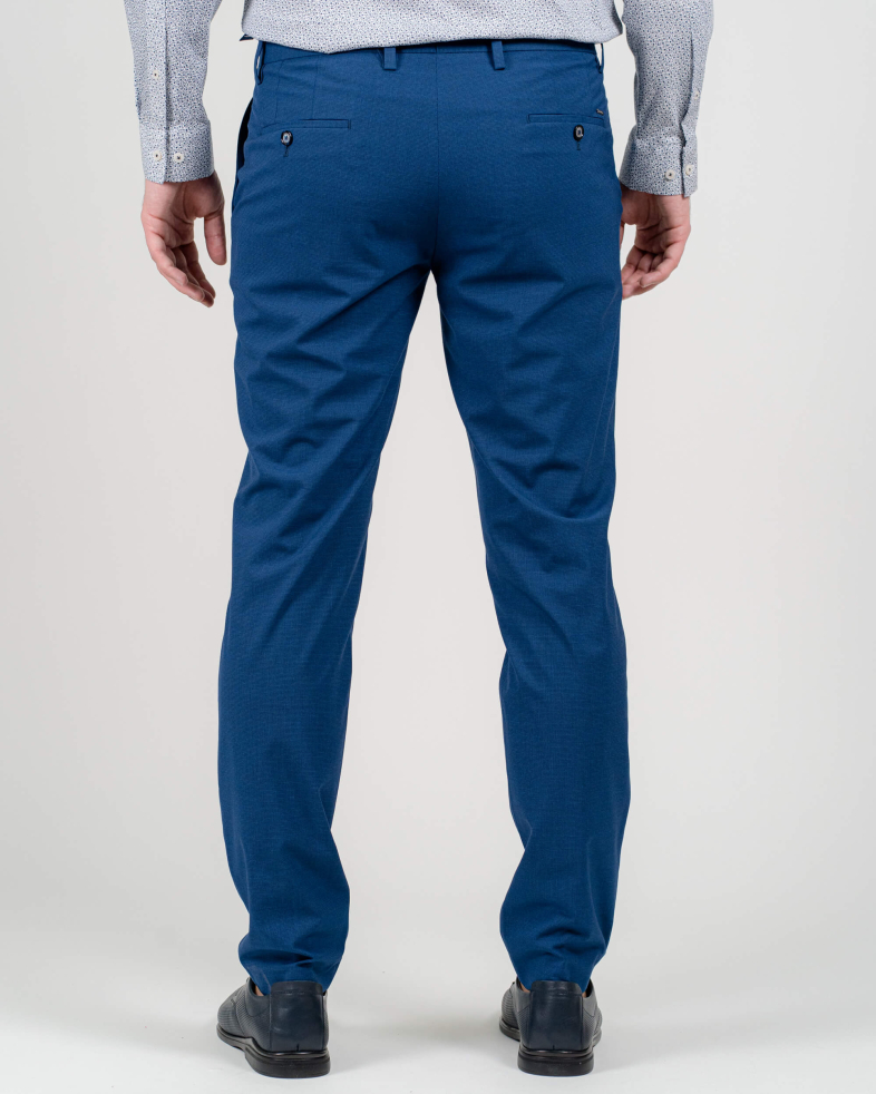PANTALINI SLIM ALBASTRI IN CAROURI 210113088296-2 08