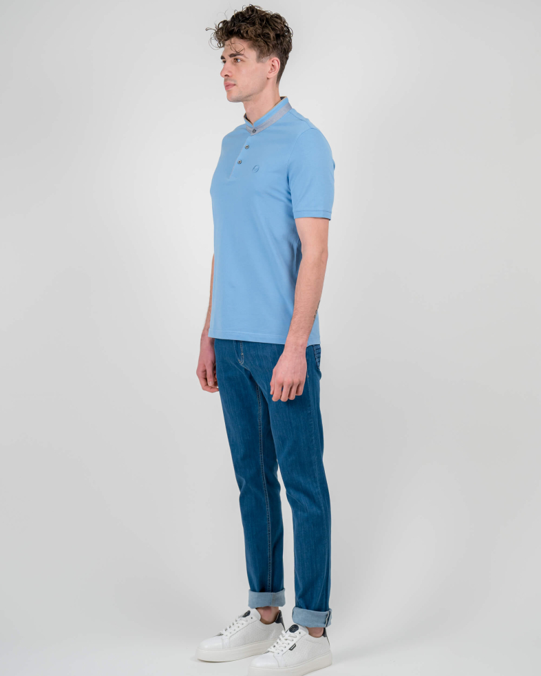 TRICOU BLEU CU GULER MAO 220110131577-4 03