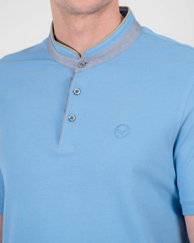 TRICOU BLEU CU GULER MAO 220110131577-4 05