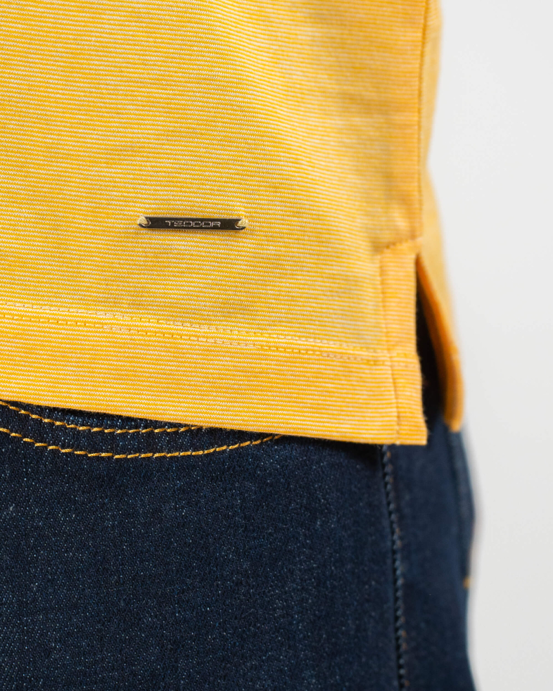 TRICOU POLO SLIM GALBEN 220110131569-4 07