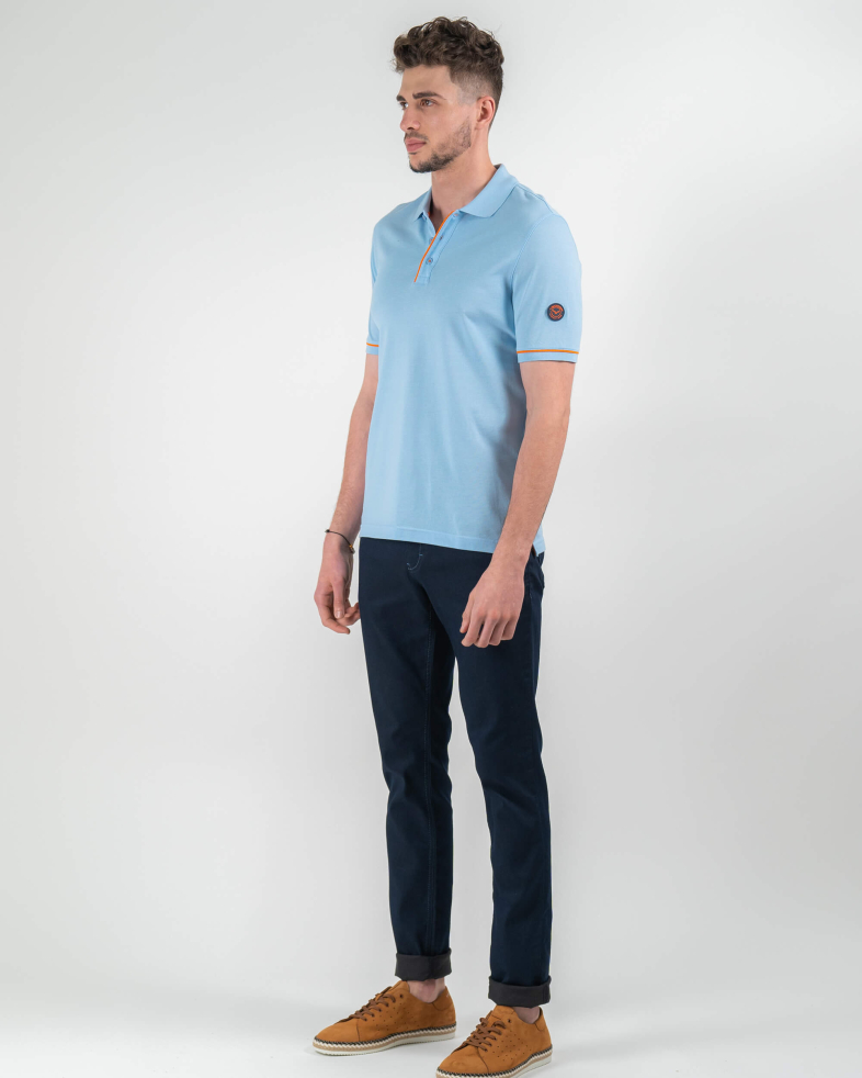 TRICOU POLO SLIM BLEU 220110131573-4 04