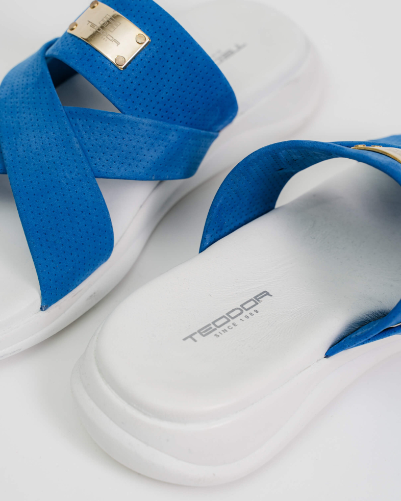 PAPUCI ALBASTRI PIELE INTOARSA 200137171910-2 04