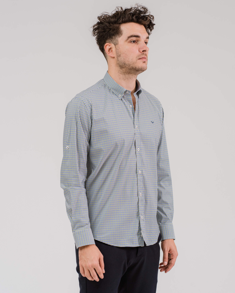 CĂMAȘĂ SLIM FIT CU BRODERIE SI LOGO 200205044587-2 05