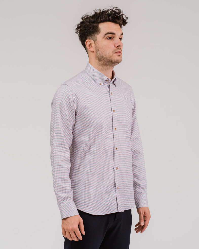 CĂMAȘĂ SLIM FIT CU FIGURA JACQARD 200205044586-1 02