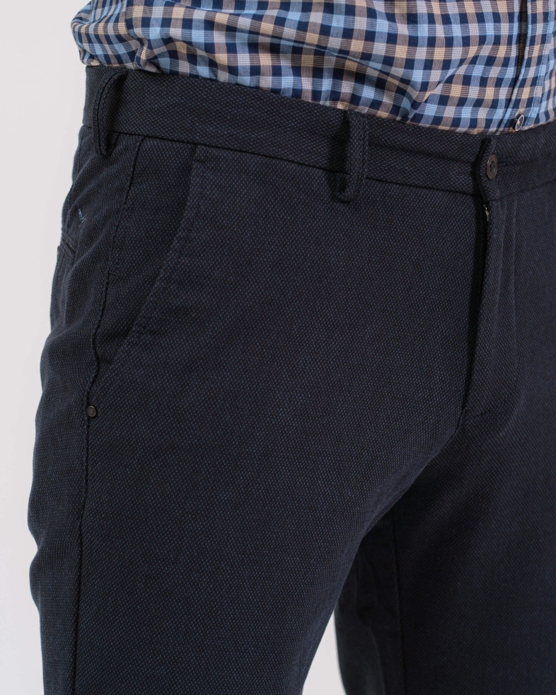 PANTALON STRUCTURAL DIN BUMBAC SI JACQUARD DESEN 200213088264-1 03