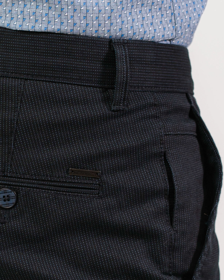 PANTALON RAIAT DE BUMBAC CULOAREA ALBASTRU ANCHIS 200213088263-1 03