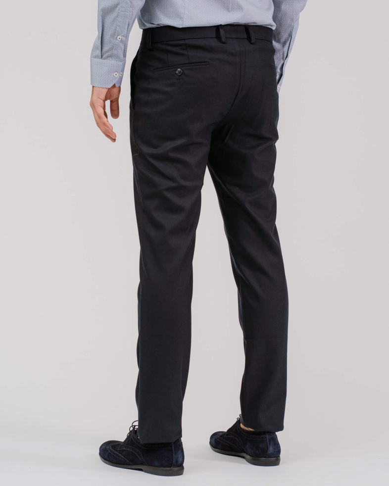 PANTALON DE LANA FINA CU STRUCTURA JACQUARD 200213088269-1 05